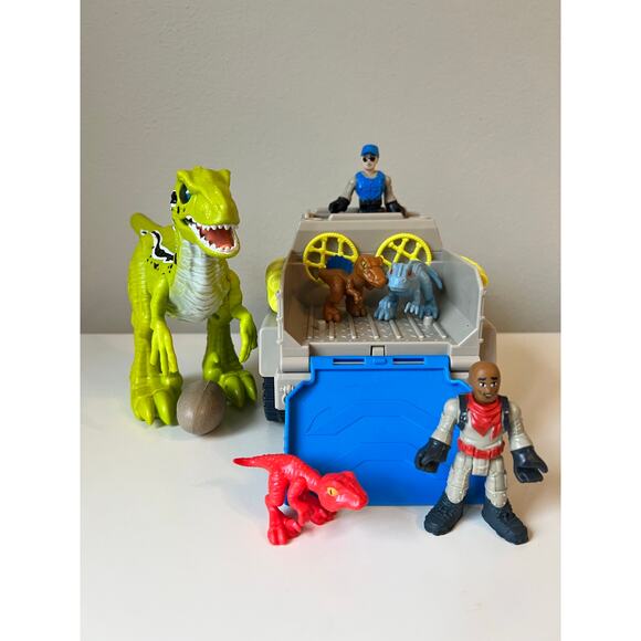 Fisher-Price Imaginext Jurassic Park Track & Transport Dino Truck - Picture 4 of 13